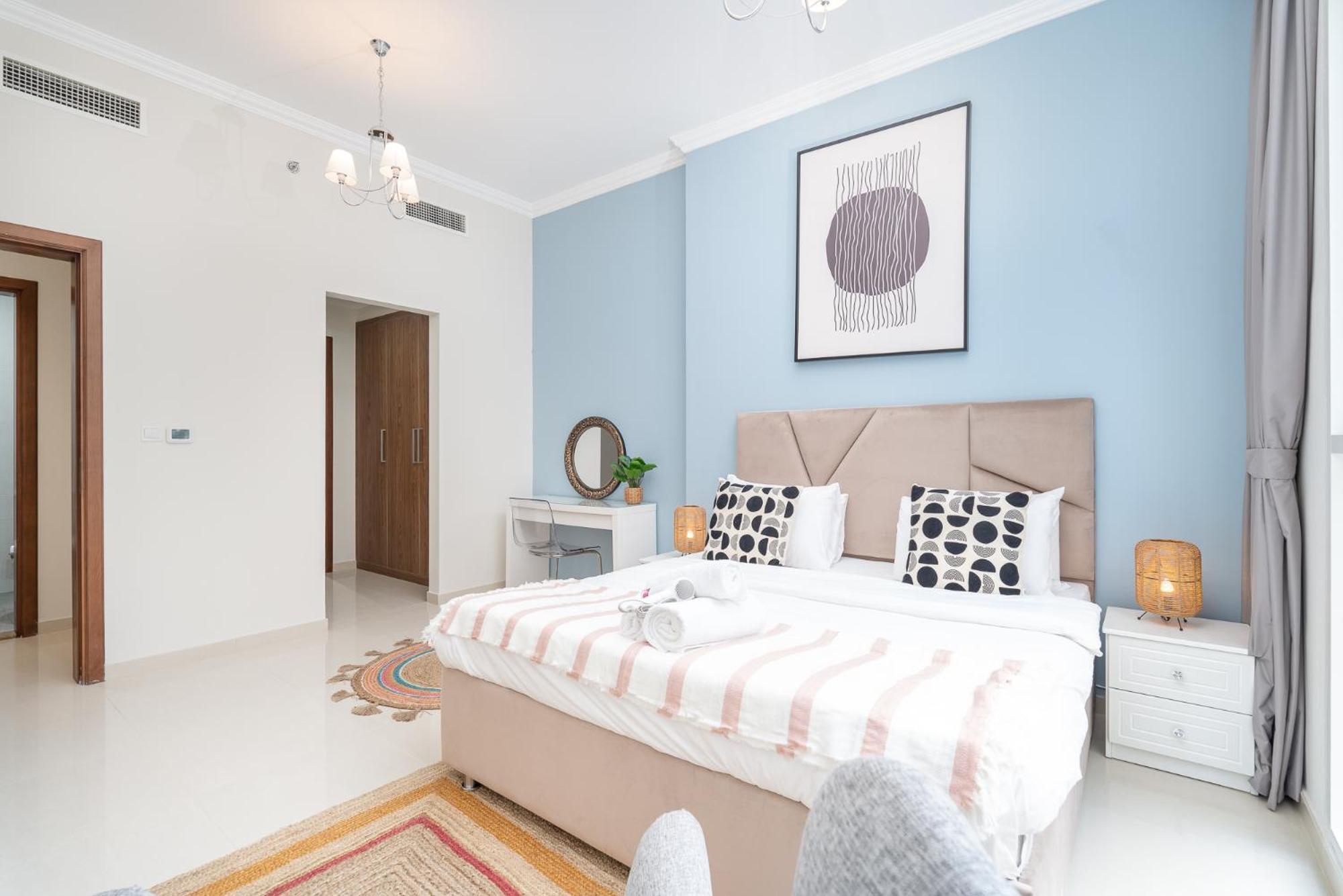 Heaven Crest Vacation Homes Downtown - Studio And 1 Bedroom Suites 2 Minute Walk To Dubai Mall And Burj Khalifa מראה חיצוני תמונה